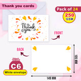 Elegant Thank You Postcards