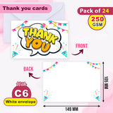 Elegant Thank You Postcards