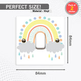 Rainbow Switch Stickers