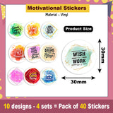 Tiny Words, Big Impact Inspirational stickers