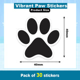 Dog Paw Stickers