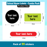 Name Labels - Combo Pack