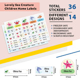 permanent name labels for children