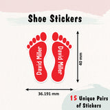 Shoe Stickers Left and Right Kids