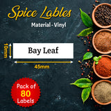 Kitchen Organisation Labels