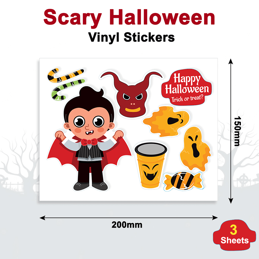 Attractive Halloween Window Stickers