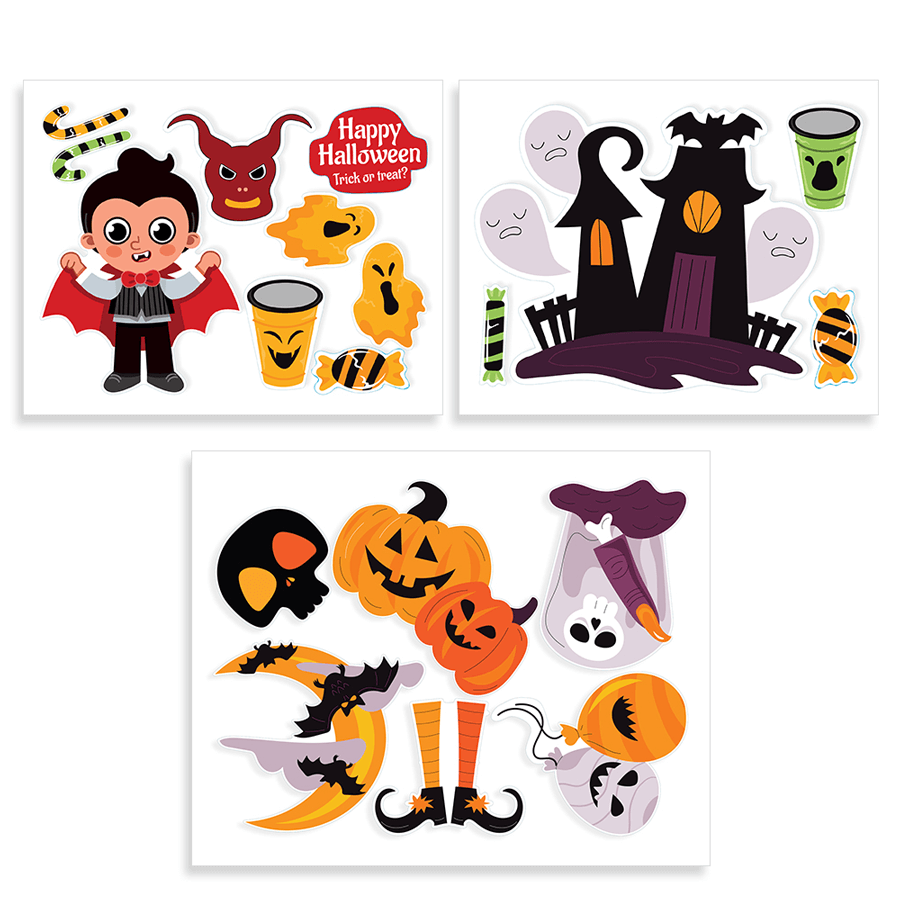 Attractive Halloween Window Stickers