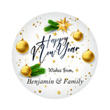 Personalised Happy New Year Stickers