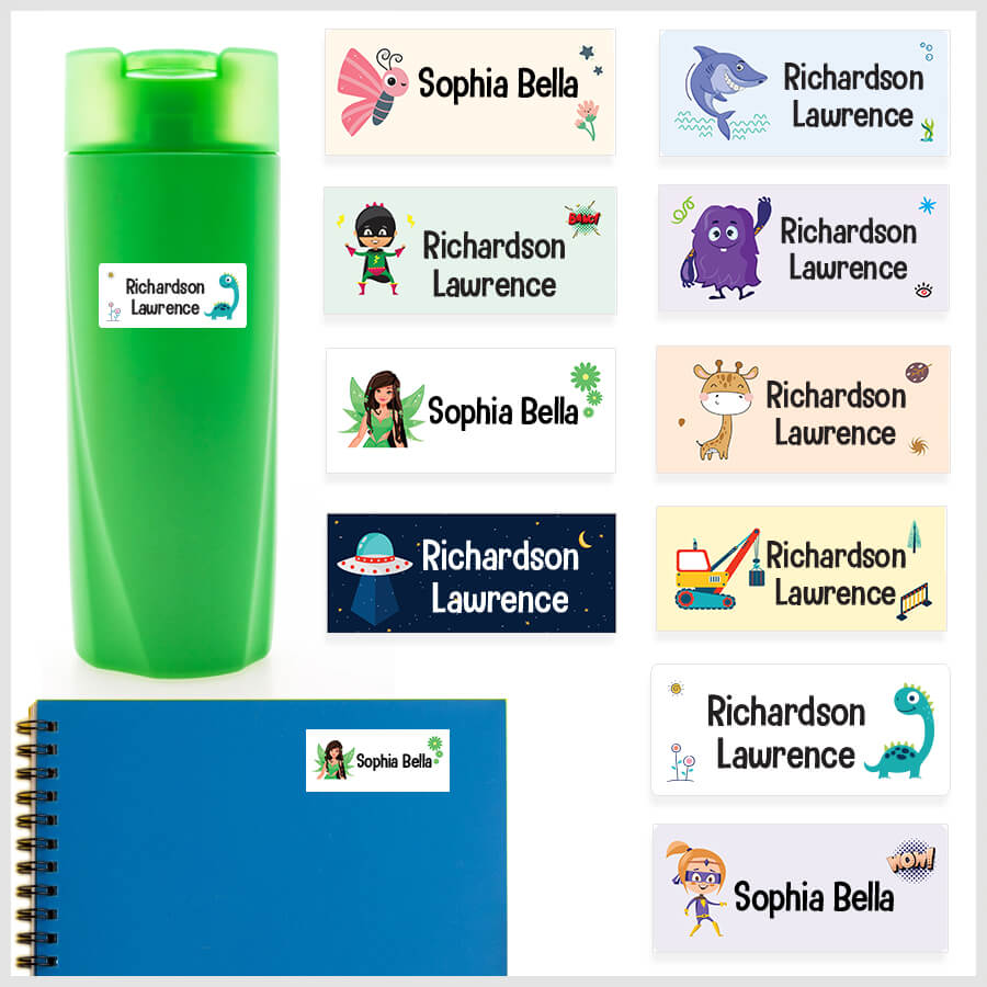 Name Labels - Standard - Cute Designs