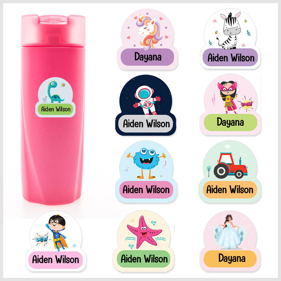 Name Labels - Bottle