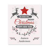 Custom Christmas Wine Labels - Secret Santa Gift