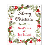 Custom Christmas Wine Labels - Secret Santa Gift