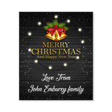 Custom Christmas Wine Labels - Secret Santa Gift