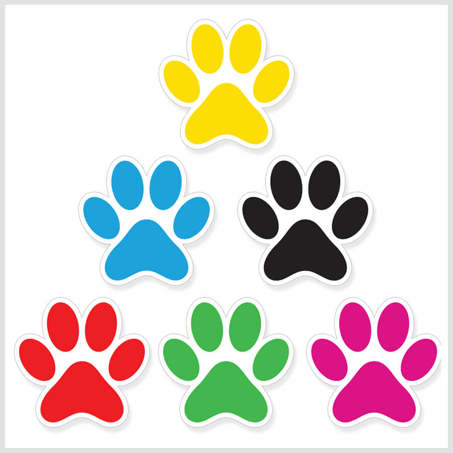 Paw Sticker Dog Paw Stickers | Paw Sticker | Paw Sticker For Dogs