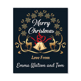 Custom Christmas Wine Labels - Secret Santa Gift