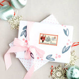 Christmas Stamp Sticker - Rectangle - North Pole