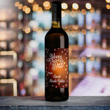 Personalised Happy New Year Wine Labels