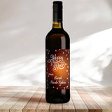 Personalised Happy New Year Wine Labels