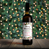 Custom Christmas Wine Labels - Secret Santa Gift