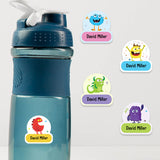Monster pack label