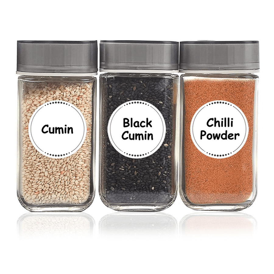 Spice Organizer Labels