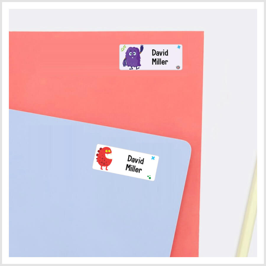 Name Labels - Standard - Cute Designs