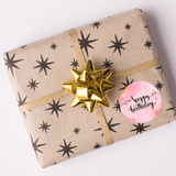 Watercolour Birthday Stickers