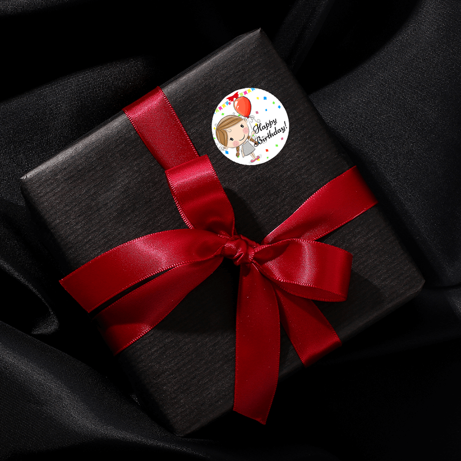 Cartoon Birthday Stickers