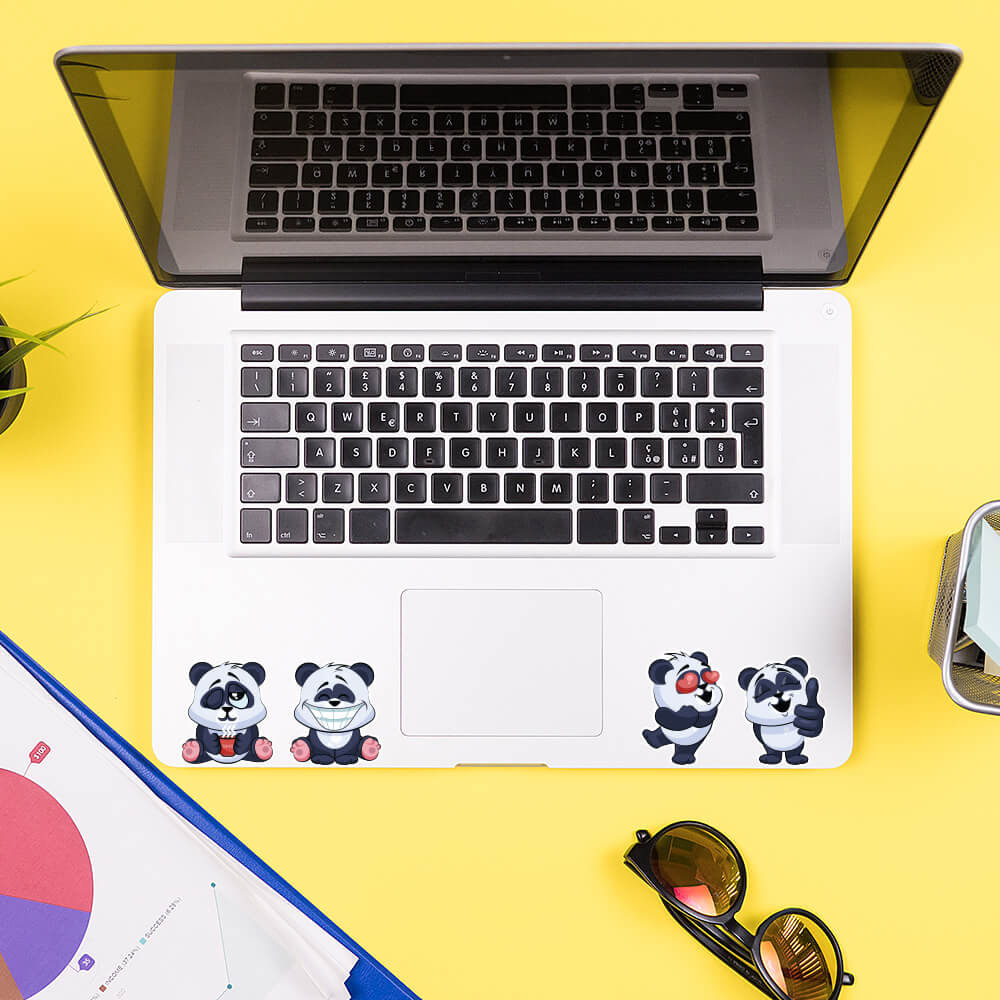 Adorable Mini Panda Stickers