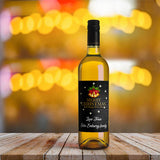 Custom Christmas Wine Labels - Secret Santa Gift