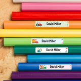 Pencil name labels