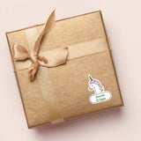 Personalised Christmas Sticker - Die Cut - Animals
