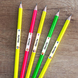 pencil name labels for kids