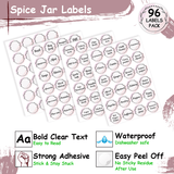 Spice Bottle Labels