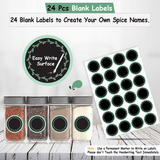 Spice Bottle Stickers