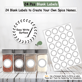 Spice Sorting Labels