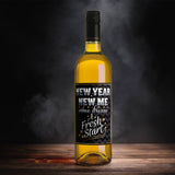 Happy New Year Wine Labels