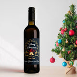 Custom Christmas Wine Labels - Secret Santa Gift