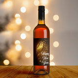Happy New Year Wine Labels