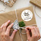 Personalised Happy New Year Stickers